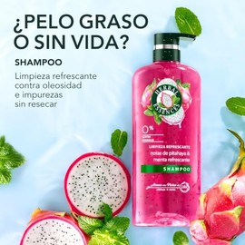 Herbal Essences Shampoo Limpieza Refrescante 600 ml