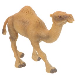 Vaguelly Simulation Camel Model Toys Home Decor Kids Camel Figurine Home Camel Decoration Small Camel Adornment Small Camel Decoration Camel Statue Ornaments Plastic Child Household