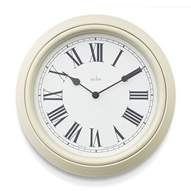 Acctim Devonshire Traditional 28cm Wall Clock (Cream)