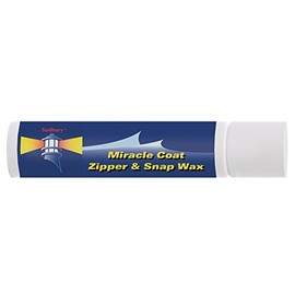 Sudbury Miracle Coat Zipper and Snap Wax, Multi-Purpose Zipper Lubricant, Protects Against Corrosion and Salt Spray, Ideal for Boat Snaps, Hinges, Plastic and Metal Zippers, and More