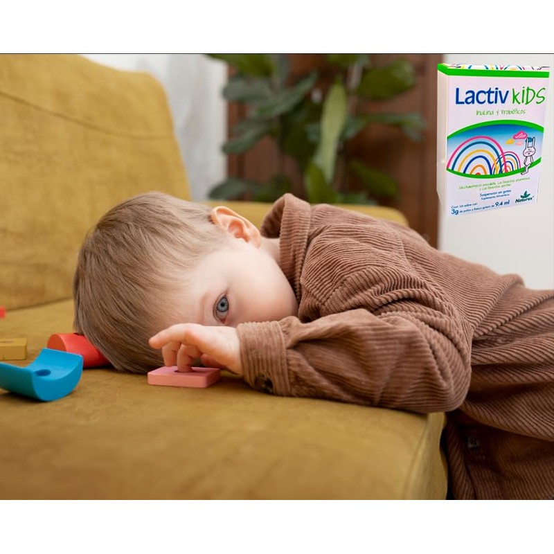 Lactiv Kids - Inulina y probioticos - Gotas - ayuda