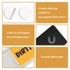 Pitigihe Dishwasher magnet 'Clean/Dirty', magnet with black cat motif