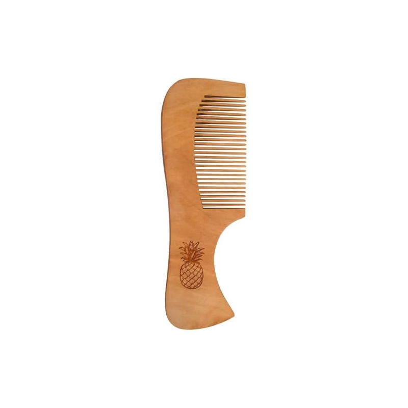 'Single Pineapple' Wooden Comb (HA00053993)