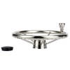 Amarine Made 5-Spoke 13-1/2 Inch Destroyer Style Stainless Boat Steering