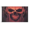 Skull Ghost Flag 5ft x 3ft