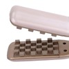 Flat Curling Iron 45W Pink Negative Ion Hair Crimper Waver