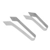 2pcs Stainless Steel Gardening Plants Transplant Tong Plant Remove Transplant