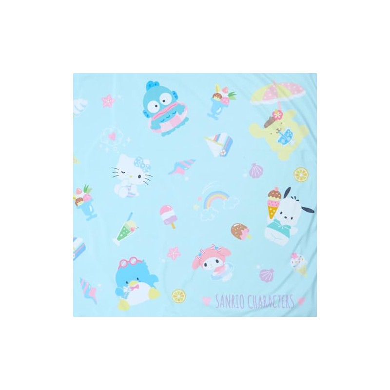 Sanrio 421448 Cool Touch Blanket Sanrio Characters Approx. Width 43.3