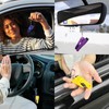 LECART 16 Pcs Car Escape Tools with Seatbelt Cutter Wimdow