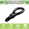 omoZone Tow Hook Support Bracket Assy Trailer Tow Hook Ring