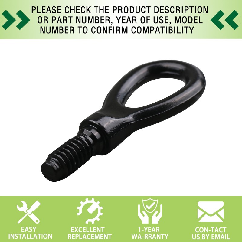 omoZone Tow Hook Support Bracket Assy Trailer Tow Hook Ring