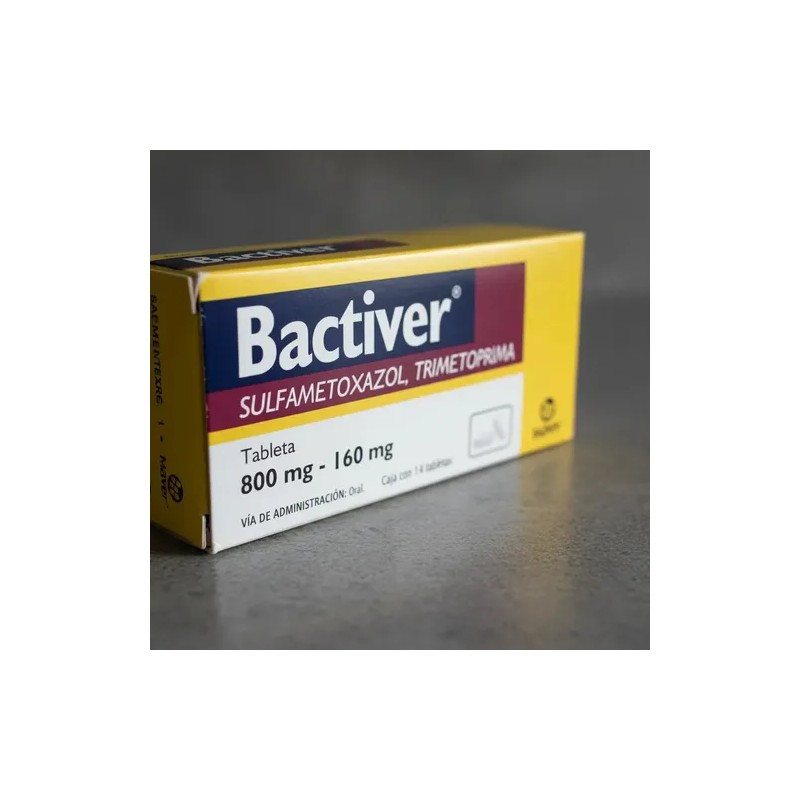Bactiver Tableta 800 Mg/160 Mg, 14 Tabletas