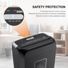 Bonsaii Paper Shredder for Home Use, 3.4 Gal Wastebasket, 6