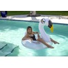 Gold Glitter Swan Inflatable Jumbo 48" Pool Tube by PoolCandy