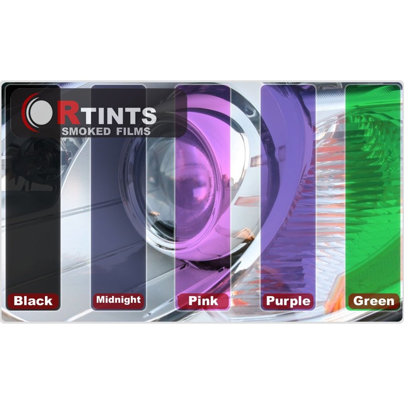 Rvinyl Rtint Headlight Tint Covers for Nissan 370Z 2009-2019 -