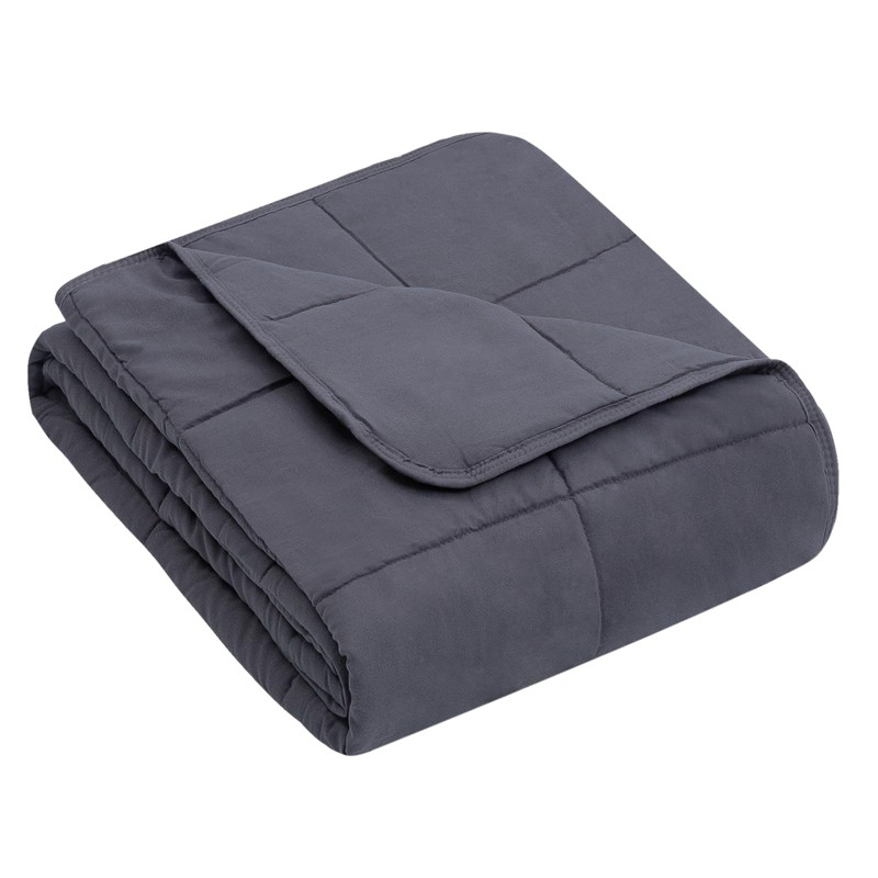 yescool Kids Weighted Blanket (3 lbs, 36" x 48", Grey)