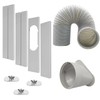 Portable Air Conditioner Window Vent Kit, 5.9 Inch Diameter 59