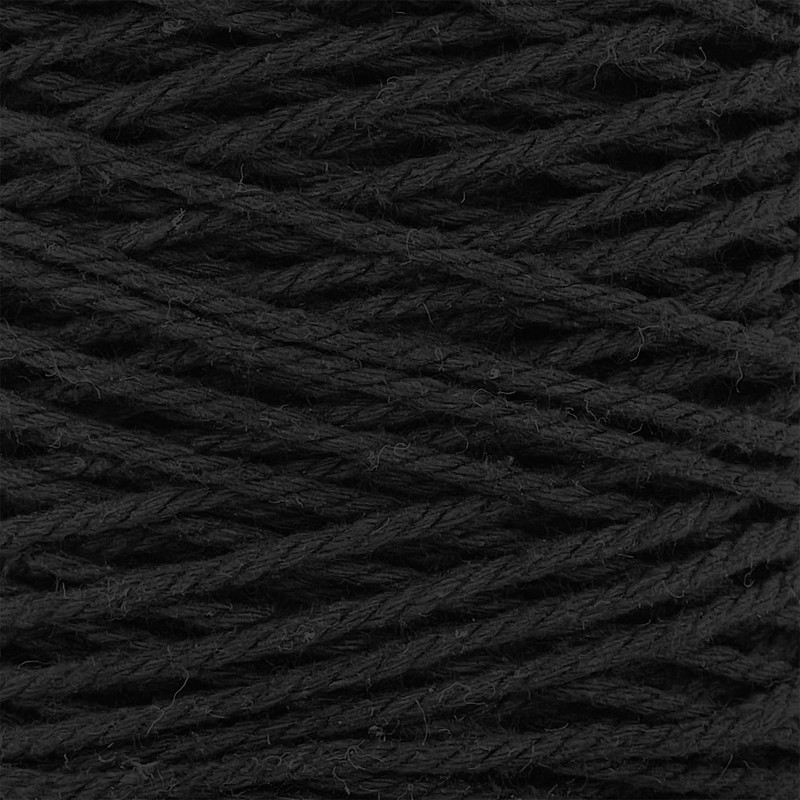 MAKRAMA Cuerda de Algodón 2mm Macramé 200 Metros 500gr Colores