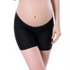 Cool V-Shape Pure Cotton Maternity Boxer Briefs Summer Black/3XL