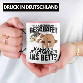 Trendation - Abi 2025 Graduation Gift Cup Sloth Graduation Gift Idea (Pink)