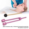 Tuning Fork 128Hz Therapy Tuning Fork Aluminum Alloy Relaxation Pink