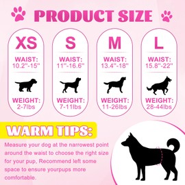 XPCARE 40 Count Disposable Female Dog Diapers, Super Absorbent, Leak Proof, Dog Diapers,Dog Period Diaper Female, for Incontinence, Estrus Female Dogs (Large)
