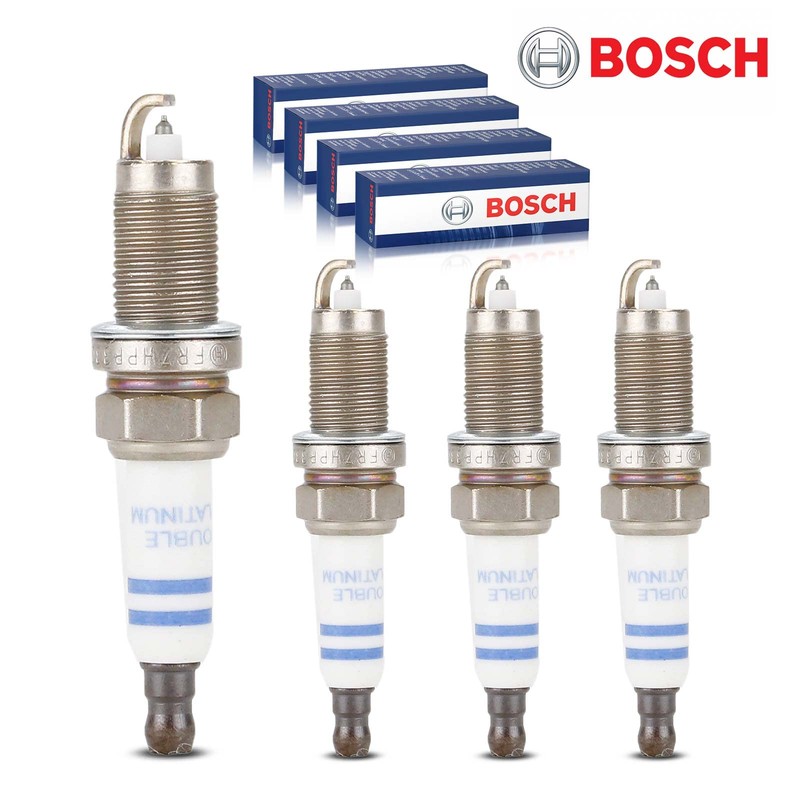 4 x Original BOSCH 0242235775 Spark Plug Compatible with A3
