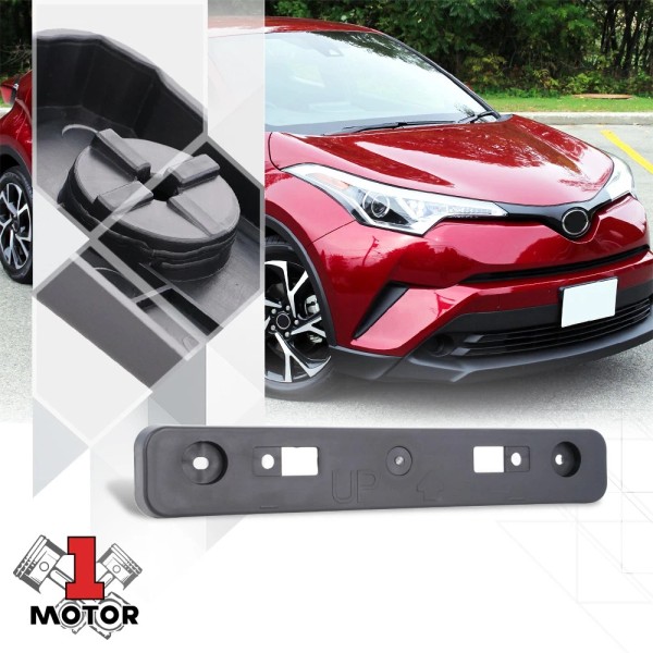 Motor-1 Front Bumper License Plate Mounting Bracket Frame Holder for