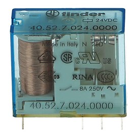 4052-7024 | 40.52.7.024.0000 | FINDER Plug in Relay 8A 24VDC