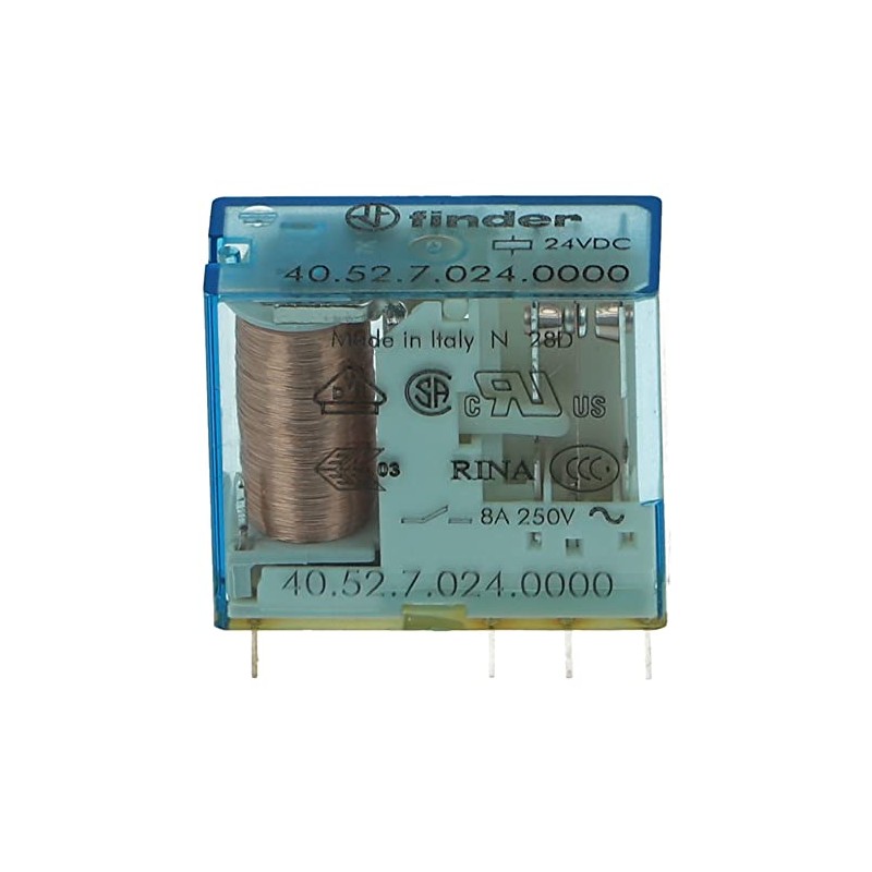 4052-7024 | 40.52.7.024.0000 | FINDER Plug in Relay 8A 24VDC