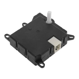 A ABSOPRO HVAC Heater Blend Air Door Control Actuator Replacement No.F4SZ19E616B Air Door Actuator for Ford A9513 1998 Tractor Truck Main Plastic Black