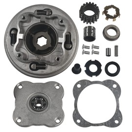17 Teeth Heavy Duty Manual Clutch Assembly for 50cc 70cc 90cc 110cc 125cc Dirt Pit Bike & ATV - Also fit for Taotao, Apollo, Lifan, SSR etc.
