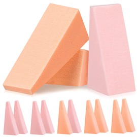 Baluue 96pcs Shape Makeup Sponges for Face Foundation Blush Powder Safe Skin Friendly Small Wide Application
