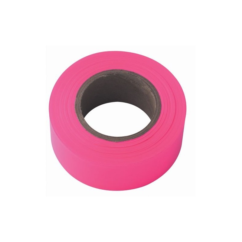 IRWIN Tools STRAIT-LINE Cinta de señalización, 150 pies, Glo-Pink (65603)