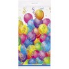 Partygram 45208 Plastic Birthday Tablecloth (1.37 m x 2.13 m)