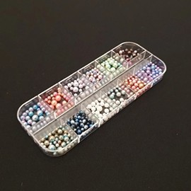 Resin Art Nail Art Decorating Parts Set Mix Pearl-WFIPAB2 / 레진아트 네일아트 꾸미기 파츠 세트 믹스펄-WFIPAB2