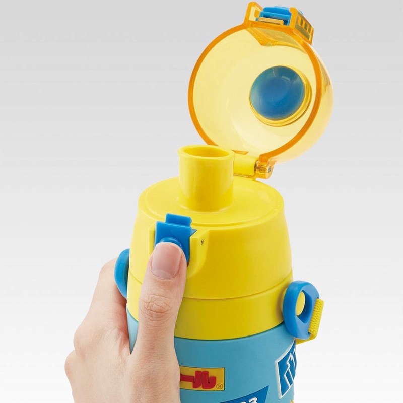 Skater SDPV5-A Children's Stainless Steel Direct Drinking 3D Water Bottle,