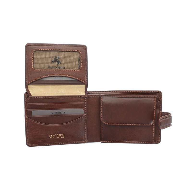 VISCONTI Tuscany Collection FILIPO Leather Wallet with RFID Protection TSC48