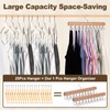2 Pack Tank Top Hanger, 40 Hooks Large Capacity Bra
