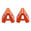 2PCS Saw Horse Bracket Cold Rolled Steel Mechanical Sawhorse Brackets