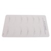 5Pcs Double Sided Microblading Practice Skin Soft Silicone Eyebrow Tattoos