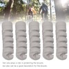 5Pcs Spiral Cable Wrap, Rubber Bike Housing Protector Frame Guard