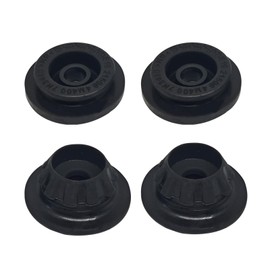 GutGiel 4 PCS Car Radiator Bushing Compatible with Nissan Altima, Cube, Juke, Murano, NV200, Sentra, Rubber Upper Lower Radiator Cushion Bracket Replaces OEM #21507-4M400#21506-4M400