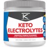 Ketologic- Keto Electrolito en Polvo (Tropical Punch) 30 Porciones Mezcla