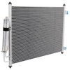 OCPTY Aluminum A/C Condenser Replacement Fit for 2008-2014 for Nissan