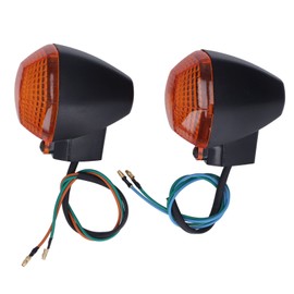 Front Turn Signal Lights Left Right Indicator Lamp Replacement for SUZUKI DL 1000 650 V‑Strom Yellow