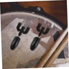 Kisangel 2pcs Stainless Steel Drum Ear Hooks Versatile Percussion Drum