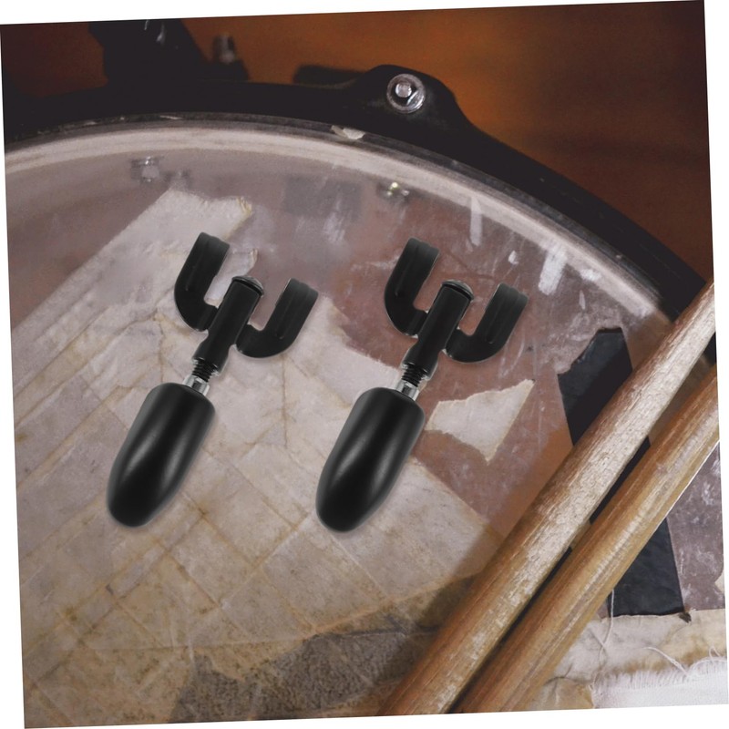 Kisangel 2pcs Stainless Steel Drum Ear Hooks Versatile Percussion Drum