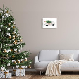 Stupell Industries Christmas Tree Farm Truck Wall Plaque Art by House Fenway