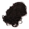 Men Short Black Wigs Soft Texture Breathable Adjust Net Firmly